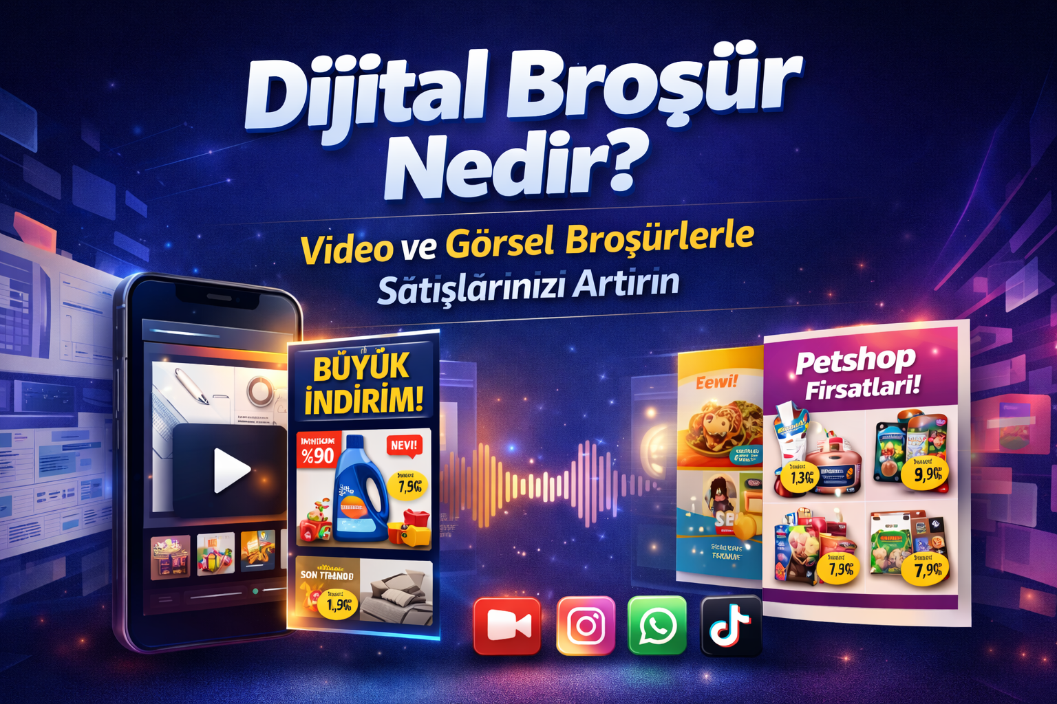 Dijital Broşür Nedir? Video ve Görsel Destekli Broşürlerle Satışlarınızı Artırın